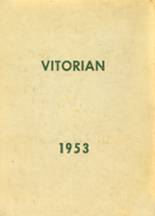 V.I.T. High School 1953 yearbook cover photo