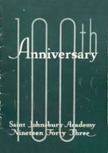 St. Johnsbury Academy 1943 yearbook cover photo