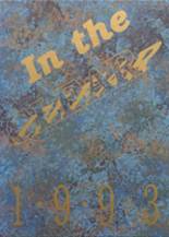 1993 Clear Creek High School Yearbook from Idaho springs, Colorado cover image
