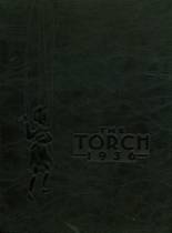 Torrance High School 1936 yearbook cover photo