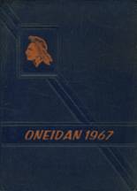 Oneida High School 1967 yearbook cover photo