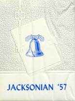 Jackson High School 1957 yearbook cover photo