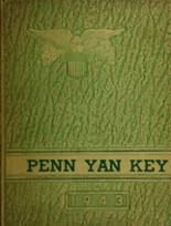 Penn Yan Academy 1943 yearbook cover photo