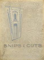 1958 Central High School Yearbook from Charlotte, North Carolina cover image