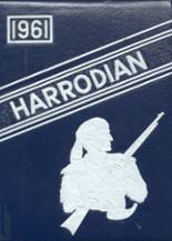 Harrodsburg High School 1961 yearbook cover photo