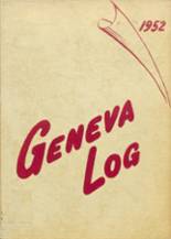 Lake Geneva High School 1952 yearbook cover photo