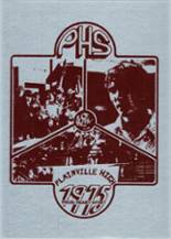 Plainville High School 1975 yearbook cover photo