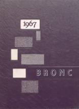 Belle Fourche High School 1967 yearbook cover photo