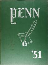 1951 Penn Township High School Yearbook from Butler, Pennsylvania cover image