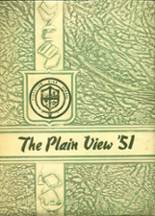 Plainview High School 1951 yearbook cover photo