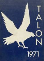 Thomas A. Edison High School 1971 yearbook cover photo