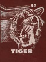 Troup High School 1957 yearbook cover photo