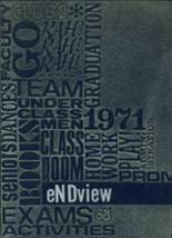 Notre Dame High School 1971 yearbook cover photo