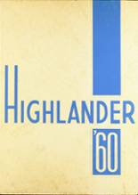 Highland Park High School 1960 yearbook cover photo