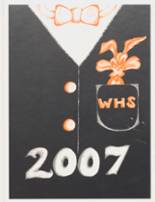 Williston High School 2007 yearbook cover photo