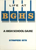 Buffalo Grove High School 1979 yearbook cover photo
