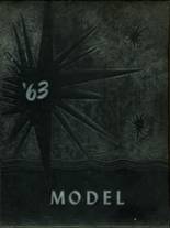 Model High School 1963 yearbook cover photo