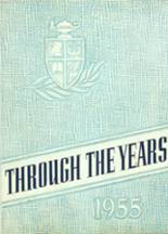 Mayville High School 1955 yearbook cover photo