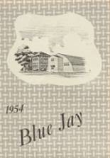 Duncan High School 1954 yearbook cover photo