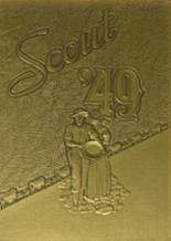 David City High School 1949 yearbook cover photo