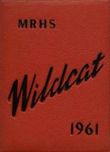 Moundridge High School 1961 yearbook cover photo