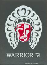 1974 East Bay High School Yearbook from Gibsonton, Florida cover image