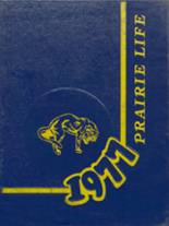 New Prairie High School 1977 yearbook cover photo