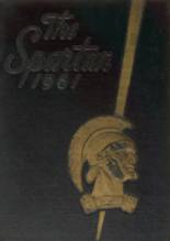 Central Davidson High School 1961 yearbook cover photo