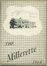 Millersburg High School 1954 yearbook cover photo