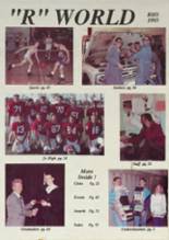 Randolph High School 1993 yearbook cover photo