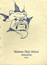 1947 Madison Area Memorial High School Yearbook from Madison, Maine cover image