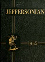 Jefferson High School 1965 yearbook cover photo