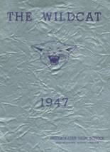 Bridgewater High School 1947 yearbook cover photo