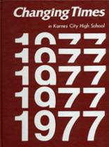 Karnes City High School 1977 yearbook cover photo