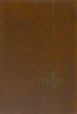 1951 Central High School Yearbook from Sheboygan, Wisconsin cover image