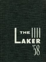 Lake Crystal High School 1958 yearbook cover photo