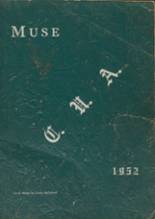 1952 Corinna Union Academy Yearbook from Corinna, Maine cover image