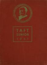 William Howard Taft High School 410 1961 yearbook cover photo