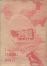 Miller High School 1955 yearbook cover photo