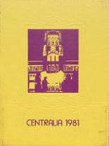 Bay City Central High School 1981 yearbook cover photo