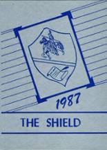 1987 Van Buren District High School Yearbook from Van buren, Maine cover image