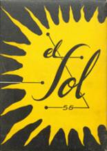1956 Rancho High School Yearbook from Las vegas, Nevada cover image