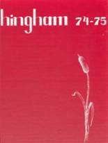 Hingham High School 1975 yearbook cover photo