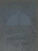 Petoskey High School 1954 yearbook cover photo