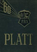 Platt High School 1960 yearbook cover photo