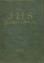 Jamestown High School 1929 yearbook cover photo