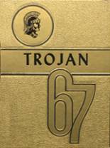 Troy High School 1967 yearbook cover photo