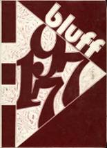 Poplar Bluff High School 1977 yearbook cover photo