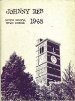 South High School 1968 yearbook cover photo