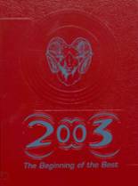 2003 Johnston High School Yearbook from Austin, Texas cover image